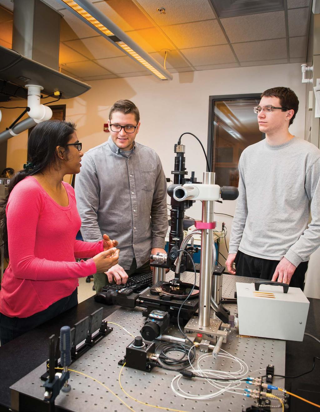 Education: RIT is educating students in integrated photonics.