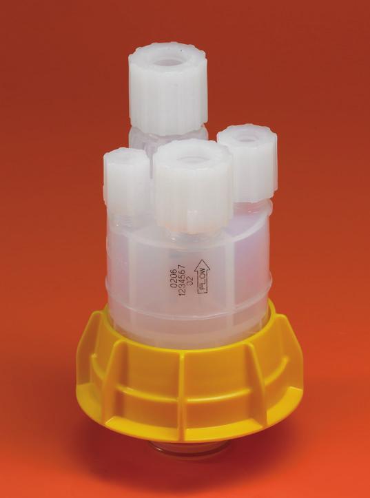 The single dispense head connection assembles faster, requires less labor, reduces maintenance and lowers your costs. 1.