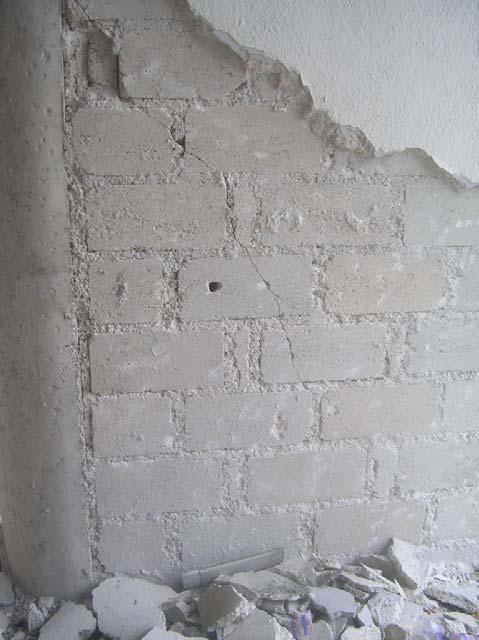 masonry wall A4; (c) Shear