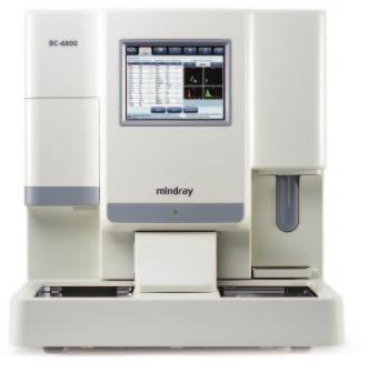 BC-6800 Auto Hematology Analyzer Technical Specifications: Principles SF Cube cell analysis technology for WBC, 5-Part diff, NRBC, RET and PLT-O Focusing Flow-DC method for RBC and PLT Cyanide free