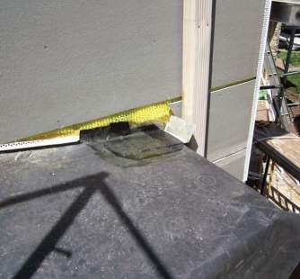 We also see a lot of James Hardie HardieBacker fiber-cement panels and LP SmartSide, an OSB product that s treated with a zinc borate compound to discourage fungal growth. Control joints.