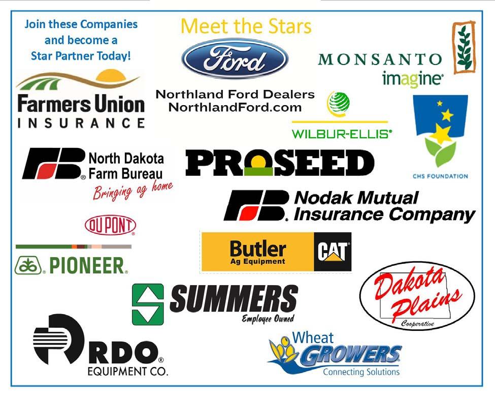 The N.D. Farm Management Education Association recognizes the listed organizations for their contribution toward the production and distribution of the N.D. Farm and Ranch Business Management Regional and State Averages for 2012.