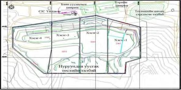 Report on Addendum to Detailed Environmental Impact Assessment of Heap Leach Project of Boroo Gold LLC 2014 Haulage of prepared ore САТ 988 Loader is used to haul crushed ore to the heap leach pad.