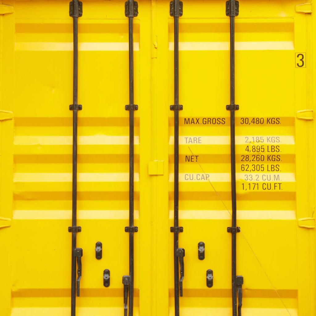 Sea Container Specifications DRY CARGO CONTAINERS Type Container Weight Interior Measurement Door Open Gross Tare Net Length Capacity 20ft 24,000 2,370 21,630 5.898 2.352 2.394 33.20 2.343 2.