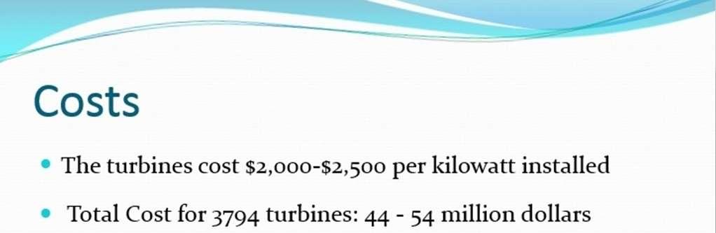 [ Each turbine costs $11,597 to $14,232 So cost