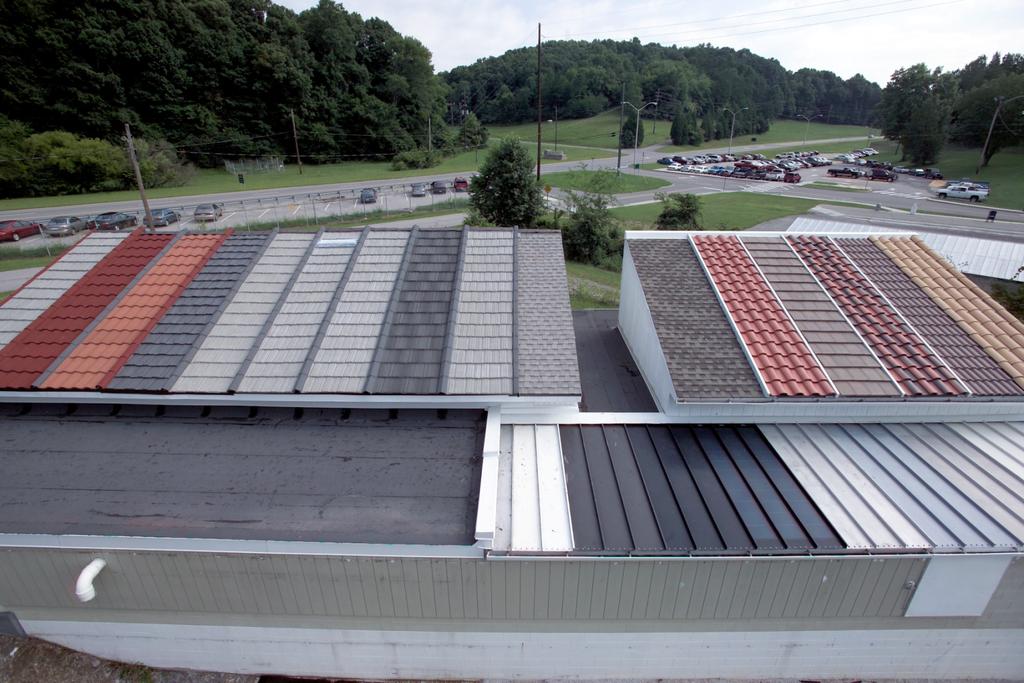 Clay tile, concrete tile, painted metal shake, asphalt shingle, and stone-coated metal roofs