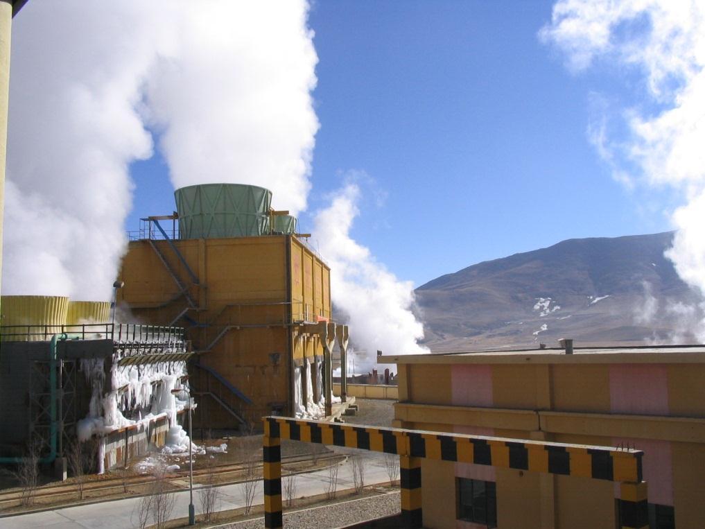 YANGBAJAIN GEOTHERMAL POWER PLANT The first high