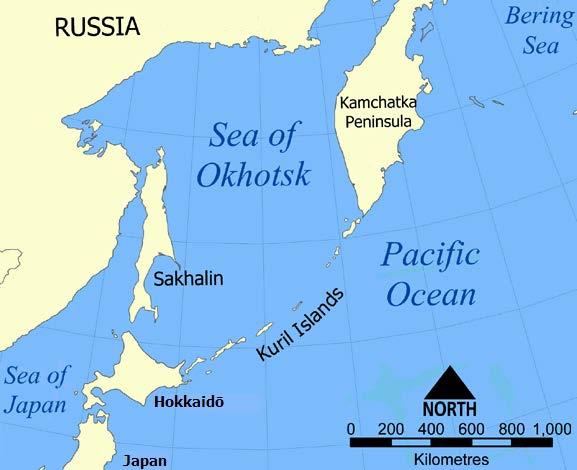 in Nogaliki due to fog offshore Flight back to Yuzhno-Sakhalinsk to catch supply boat to Vessel (bad weather in harbour) Another