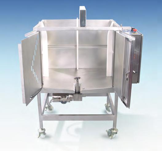 consistency across all Allegro biocontainer based systems Optional baffles available To