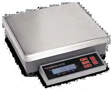 throughput. These simple to install electronic scales can easily integrate with computers, label printers and scanners for further process control.
