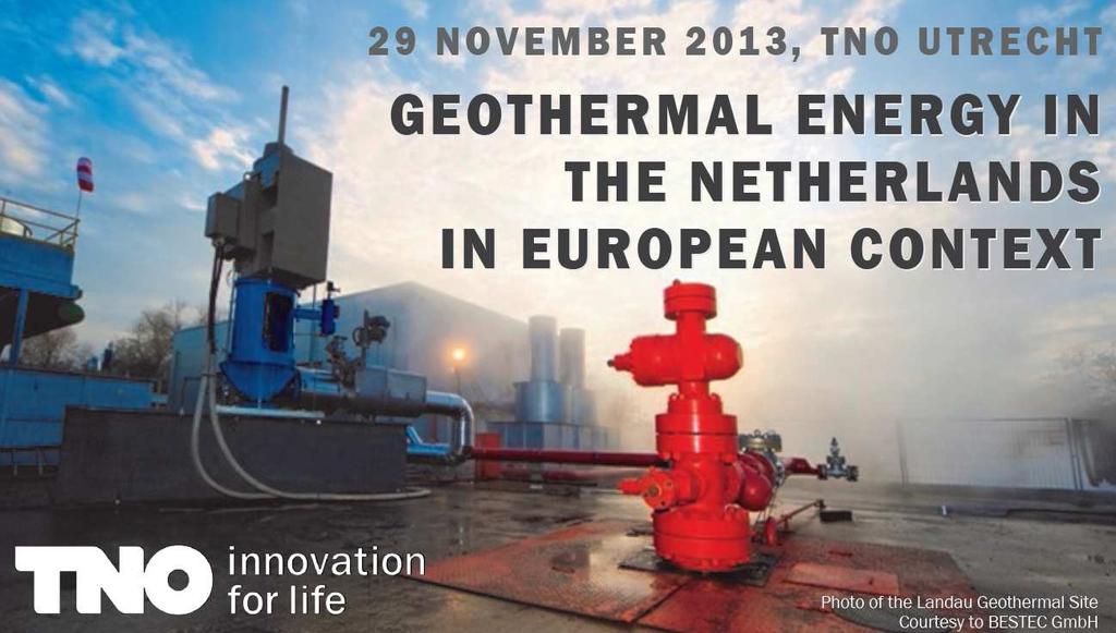 THE EU RESEARCH PERSPECTIVE for Geothermal Energy David Bruhn International Centre forgeothermal Research @ Deutsches