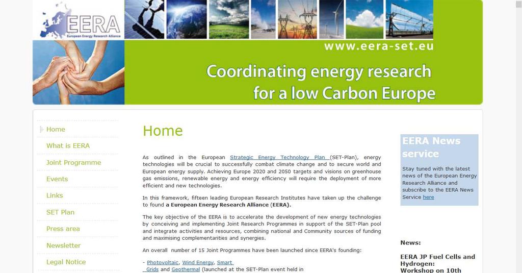 EERA European Energy Reserach Alliance Elements of the SET-Plan EIIs Alliance