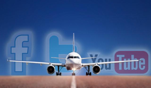 Airlines and Social Media Social media is used by airlines: Offering deals to customers through Groupon or Twitter.