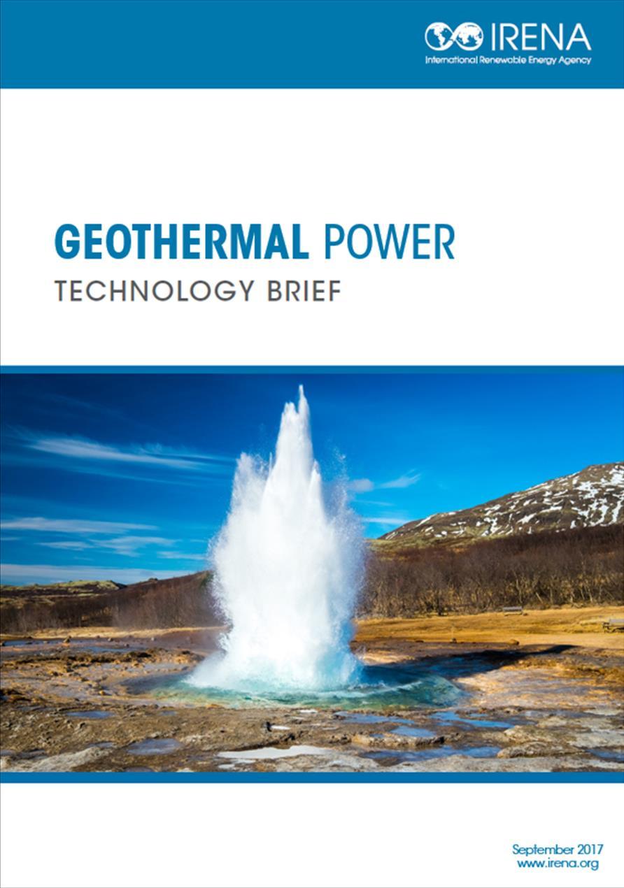 IRENA Analysis: Geothermal Power Technology Brief Insights
