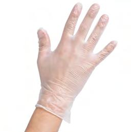 Qualaheer ED Gloves ED UFUR-FREE GOVE EDV09 Polyvinyl Chloride (PVC) 5 mil DINP Free icro-textured Naturally anti-static - 10 10 Ohms 9, Ambi Color: Clear X 1 14 lbs 15 lbs 16 lbs Dimensions: 14 x 10