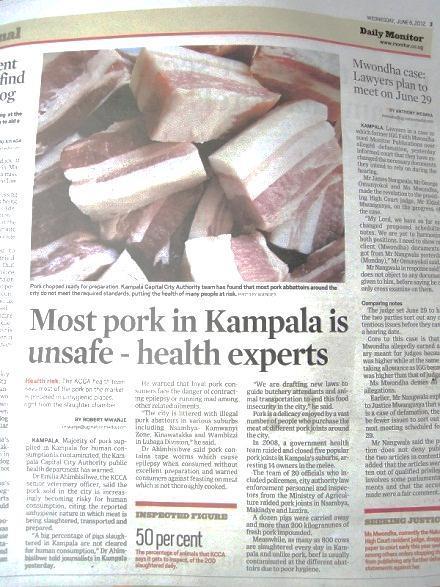 Introduction: Pigs and pork in Uganda An opportunity with