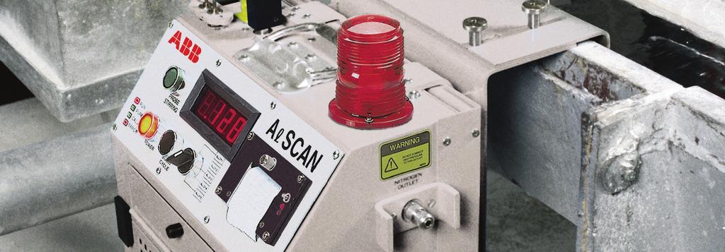 Al SCANTM and Al SCANTM Argon Measurement Hydrogen Measurement Sensor type: Thermal conductivity catharometer Range: 0 to 9.99 ml of hydrogen per 100g of aluminum (ml/100g) Reproducibility: ± 0.