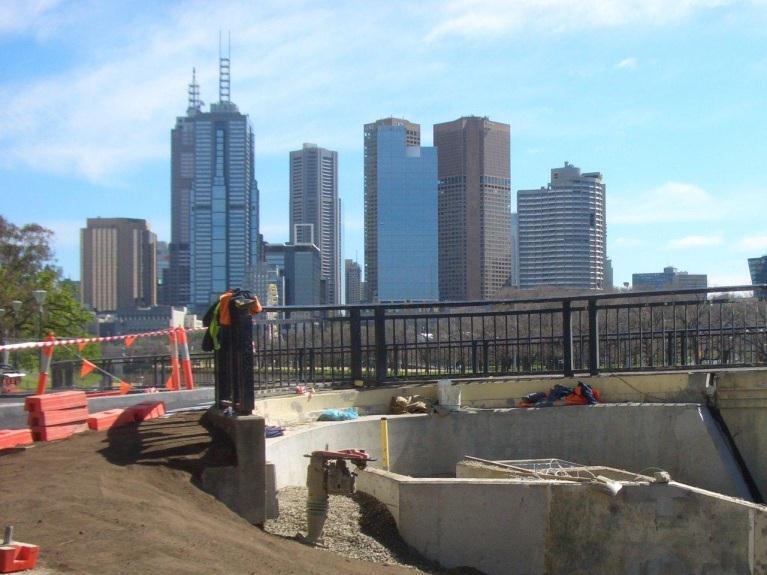 E-Crete TM was selected by VicRoads for this project due to the high profile