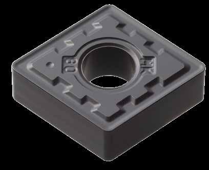 MK Chip Breaker (for medium ) K Ideally suited for continuous of ductile cast iron and gray cast iron Angle lands provide upgraded surface finish MK Chip Breaker