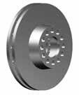 Application Examples Brake disk Workpiece Cutting conditions Tools () Gray cast iron (250) vc(m/min) = 550, n(rpm) = 547, fn(mm/rev) = 0.