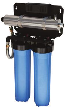 Whole Home ultraviolet Filtration system Perfect for home or cottage, this whole home UV system includes two-stage pre-filtration and UV treatment.