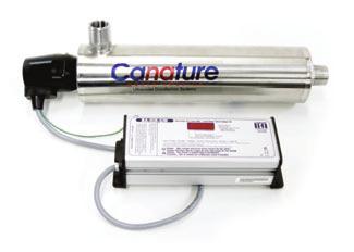 e Ct series The CT Series line of disinfection systems incorporate high-output UV lamp technology coupled with efficient axial flow reactors.