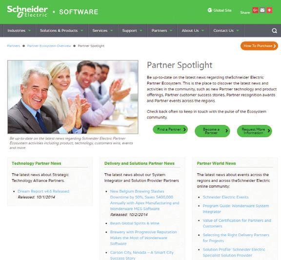 Second, review the Wonderware Software Solutions Partner Locator at software.schneider-electric.com.