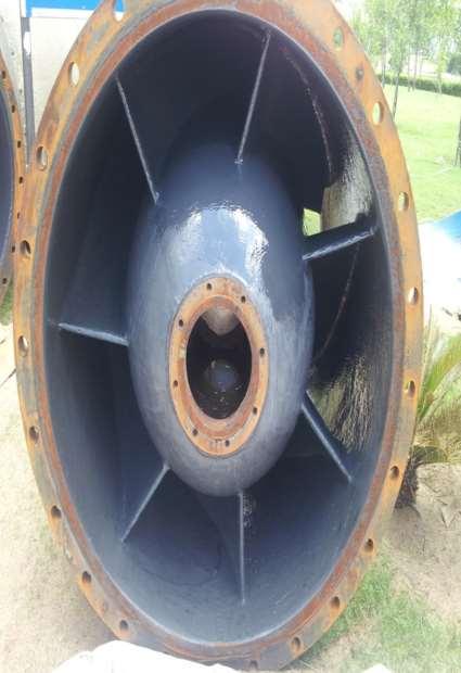 CW pump Impeller coating: CW pump impellers coated with Brush able coating Reduction in CW pump loading by