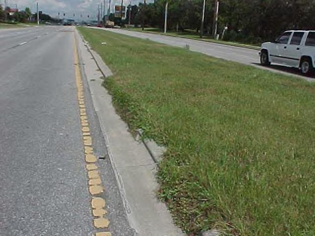 This does not meet MRP standards for curb/ sidewalk edging.