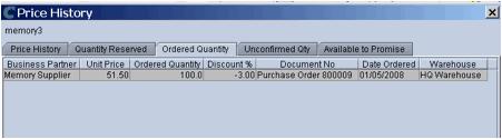 on a Purchase Order and undelivered 6.1.