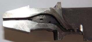US-beam Bottom of plate Defect at