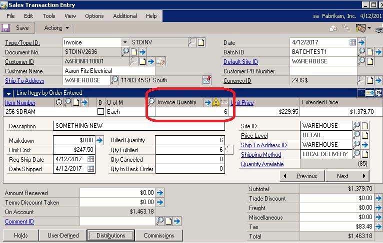 Project Tracking Setup The Default Unit distribution is determined by the Amount type setup in Project Tracking Setup Options and the Units Default settings.