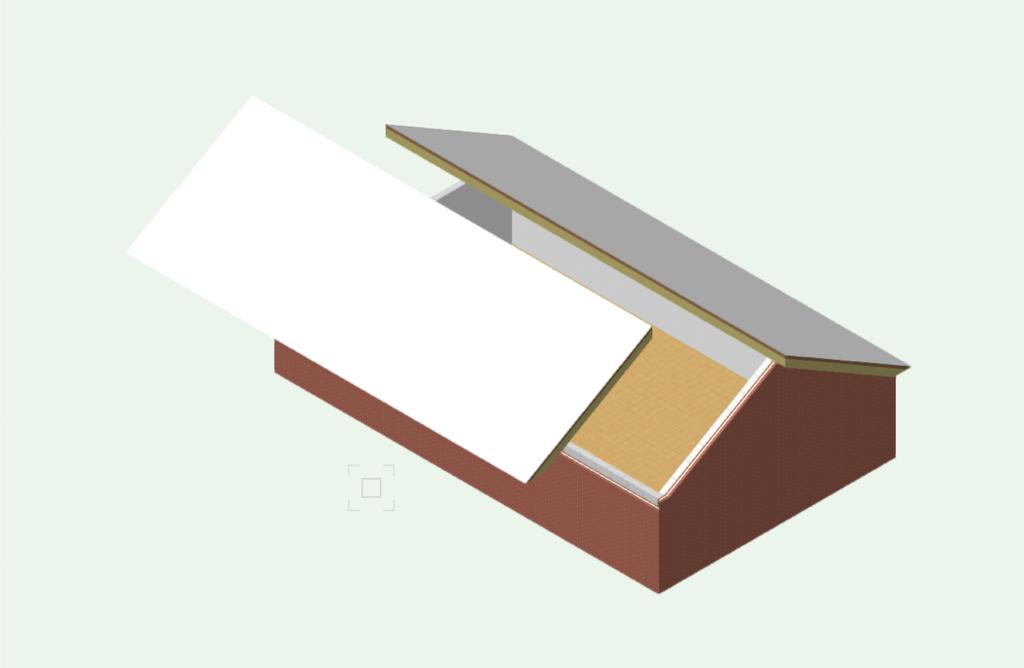 It is possible to Ungroup a Roof into its individual Roof Faces, so that you can work on