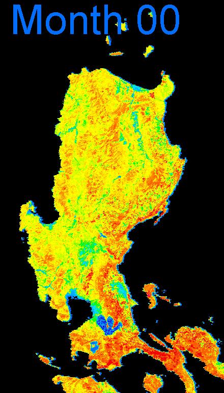 Monitoring Agriculture through MODIS (EXAMPLES for the Philippines) - Phenology (yield, biomass, LAI), - Hydrology (water budget/ water regime)
