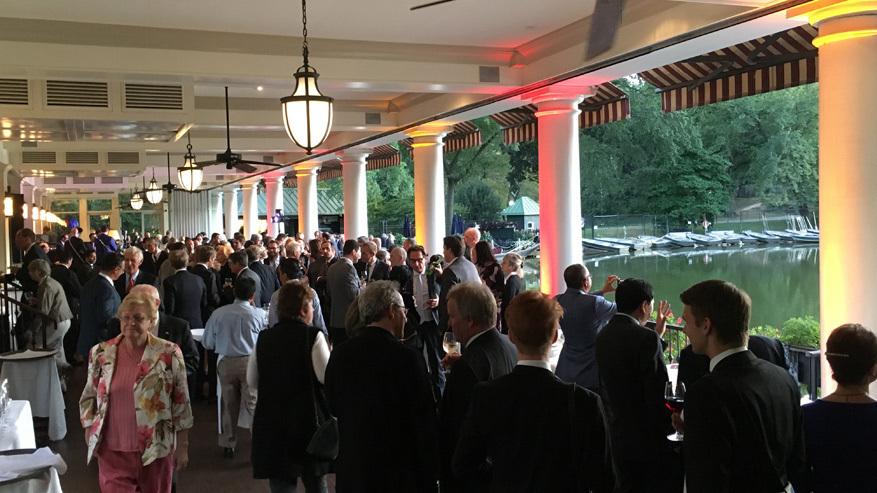 Reception hosted by the Permanent Representation at The Loeb Boathouse, Central Park, on 3 October 2017 Interview with Karina Witt Ms Witt, you are a policy officer of the German Finance Ministry and