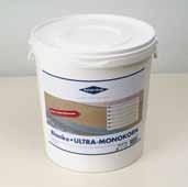 Supplemental products Blanke ULTRA-MONOKORN Blanke ULTRA-MONOKORN is a water-permeable mortar screed for levelling out the cavities on top of the Blanke ULTRA- DRAIN (upper anchorage layer).