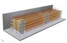 This type of structure can be more economical and a better utilisation of space than with some mezzanine