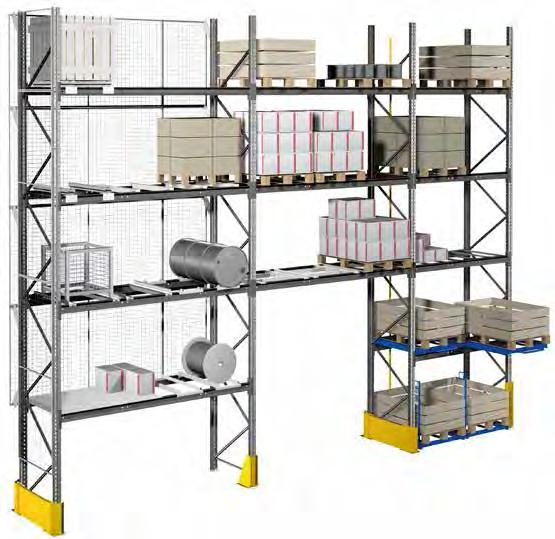 P90 Pallet Racking System Accessories With the right accessories you can adapt every pallet racking system perfectly to selection of the accessories we offer. your particular needs.