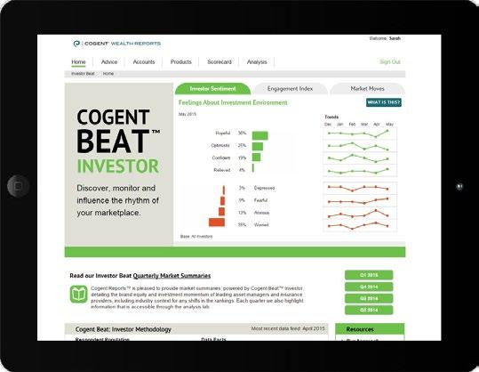 Features Interactive online portal Customizable KPIs Annual industry Brandscape report Three hours of analyst time per quarter Quarterly industry commentary 12-month subscription 10 individual