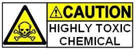 highly toxic chemicals or select carcinogens in them. These are posted by the lab or EHS with the information in Figure 7.2. VI.