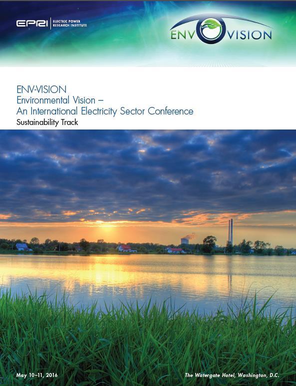 2016 ENV-Vision Sustainability Track In this session,