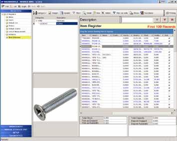 Modula WMS Supplementary software modules Available to be added to Modula WMS Standard Advanced Item Management The advanced item management module provides additional