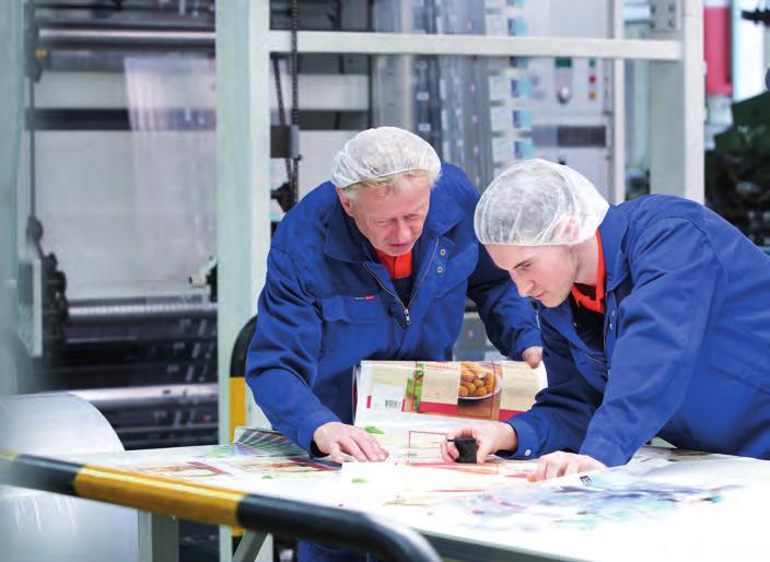 PEKU Folien runs one of the european leading flexo printing facilities.