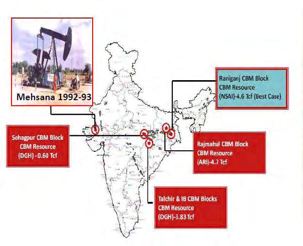 Essar Leading in the Unconventional Energy Space Pioneering CBM E&P work in India Among the largest