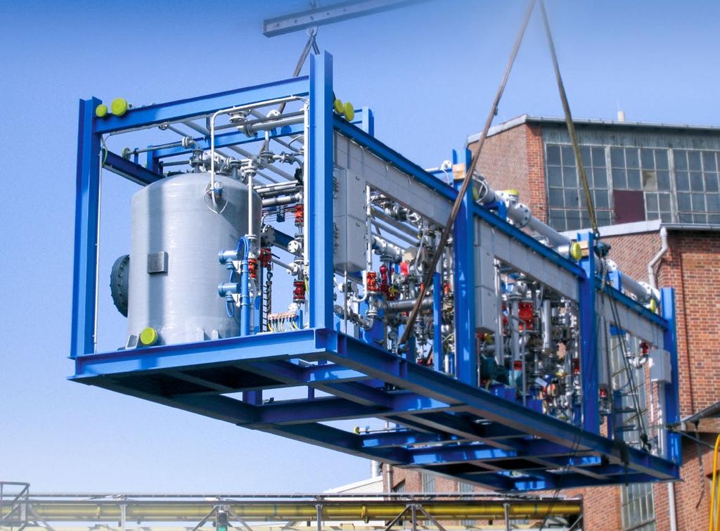 16 Two solutions for cost-effective chlorine production Several innovations in our contract-execution concepts are specifically designed to make cost-effective, space-saving