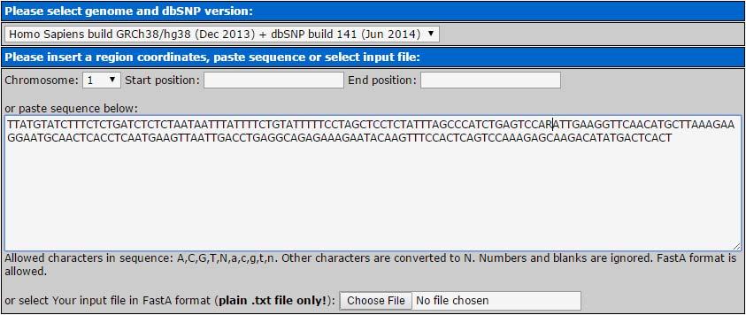 B Appendix B Bioinformatics tools for manually evaluating target sequences Manually detect and mask non target sequence polymorphisms 3.