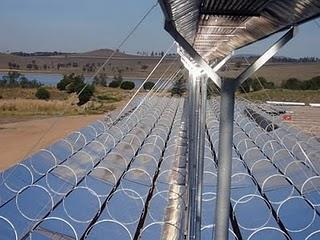 9 2.3.2 Concentrated Solar power (CSP) Concentrated Solar Power or solar thermal is systems where a large area of sunlight is concentrated on receiver using mirrors or lenses.