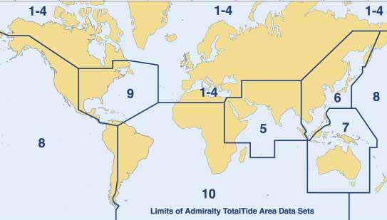 Instant Port Predictions Admiralty TotalTide enables you to select and simultaneously calculate tidal heights for multiple ports for up to seven consecutive days.