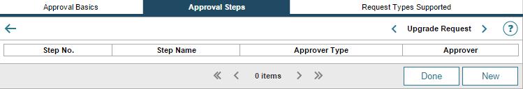 Enter a name for the process and click Save. 4. Click Approval Steps, and then click New. 5.