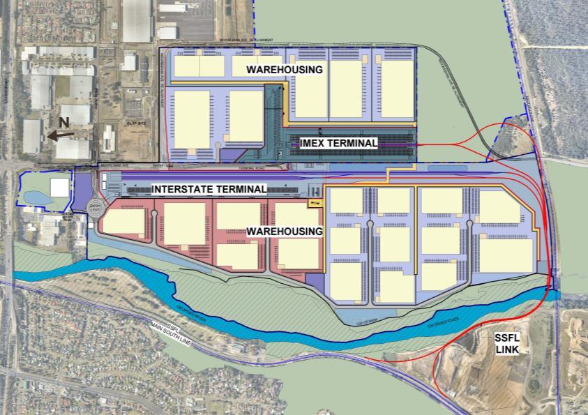 The Moorebank Project Australia s largest intermodal freight precinct Whole of precinct solution; 99 year lease over 243 hectares of land in South Western Sydney Qube will operate import / export